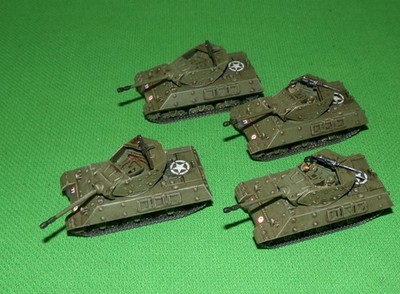 Schöne 15mm Flames of War Plastik WW2 Britische Wüstenratte M10 Achilles 17pdr