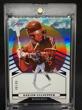 2025 Panini Three And Two Kaelen Culpepper Prospect On The Horizon Silver 48/49