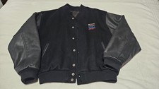 Microsoft PeopleSoft Logo Bomber Jacket, 1997 SQL Server Launch, RARE.  Men's SM