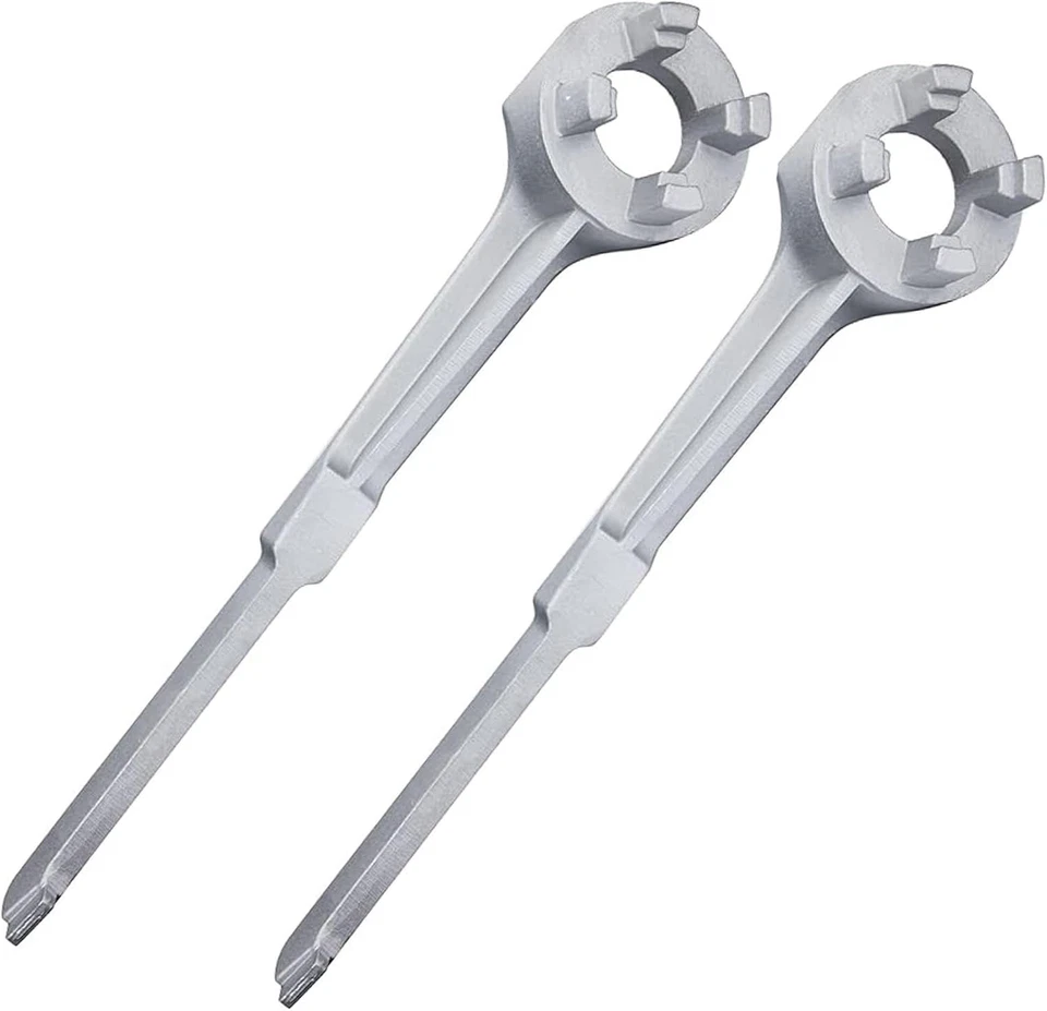 Llave de tapón ligera para tambores de 10 a 55 galones - apertura sin esfuerzo Foto 3 de 4