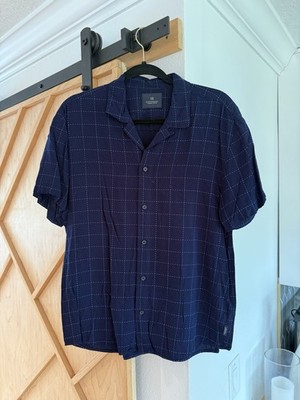 Scotch & Soda Men's Blue Short Sleeve Couture, Soft Breathable Fabric