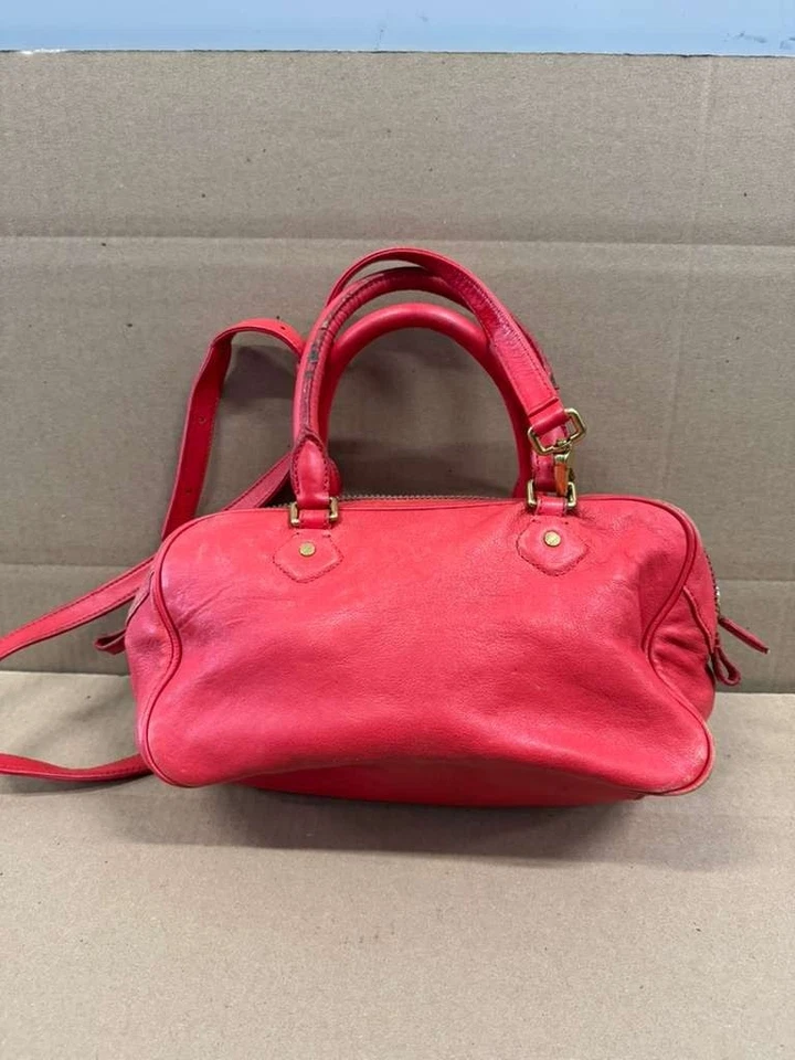 Bolso de mano Marc by Marc Jacobs clásico de cuero Q Francesca rosa para mujer Foto 2 de 4