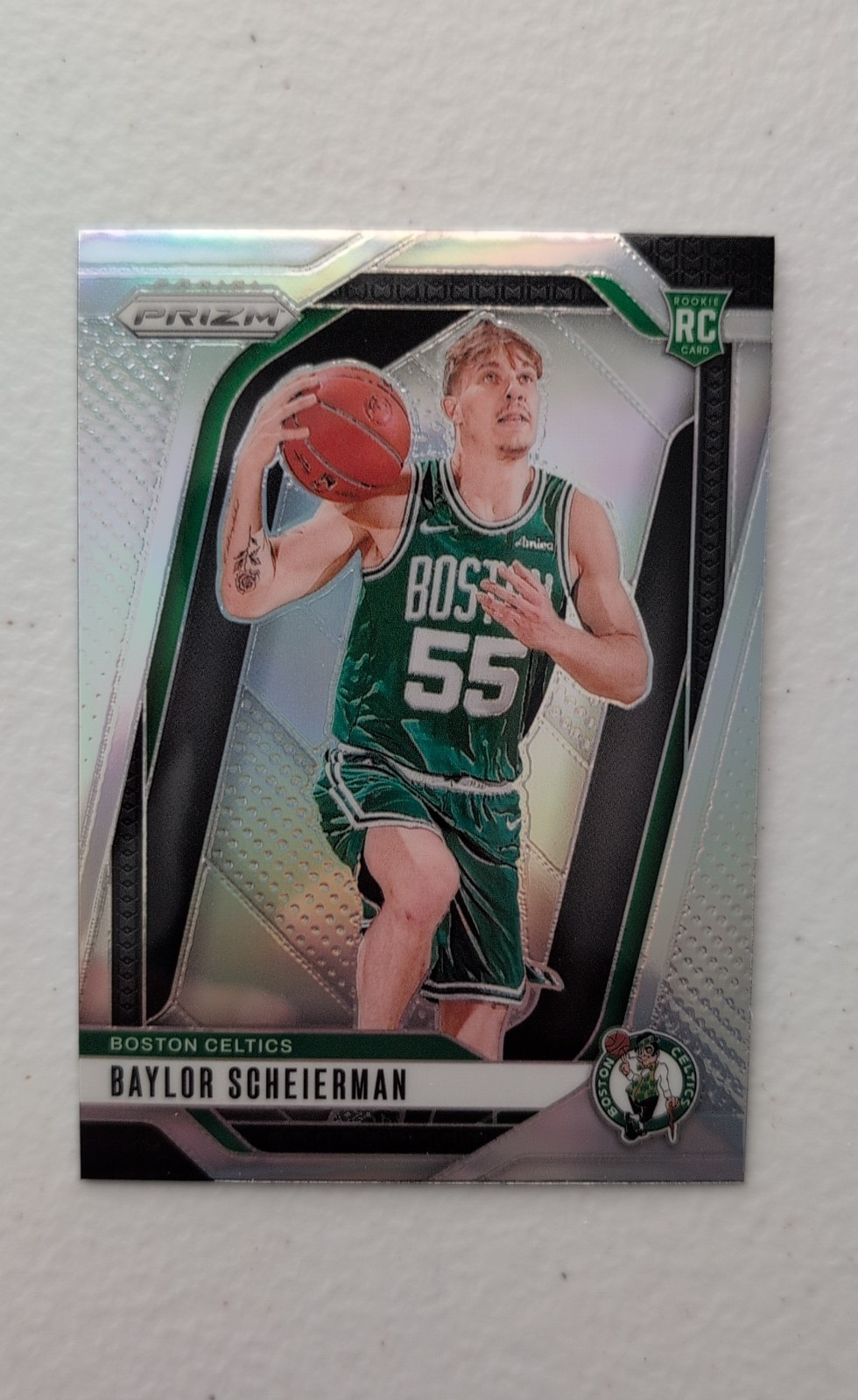 2024-25 Panini Prizm - Baylor Scheierman #236 Silver Prizm (RC)