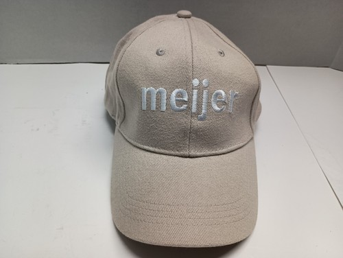 Gorra de béisbol bordada ajustable con logotipo caqui beige con tirantes Meijer - para hombre - Imagen 5 de 7