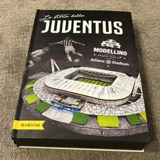 Juventus Allianz Stadium 3D puzzle Book La Storia Della Soccer Futbol 2019 Model