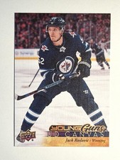 2017-18 UD Young Guns Canvas JACK ROSLOVIC Rookie Card# C108. rookie card picture