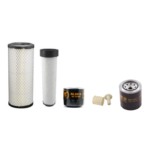 Filter Kit FüR Lifton 5001 Neuson Kipper W / Yanmar Motor Luft ÖL Kraftstoff-image