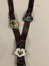 Disney Lanyard With Three Pins