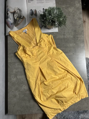 Abito giallo Moschino vintage taglia 44