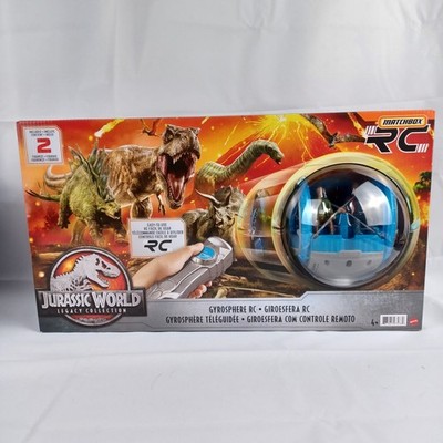 Matchbox Jurassic World Legacy Collection Gyrosphere R/C Vehicle Claire Owen NEW
