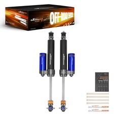 Remote Reservoir 2-3.5 Lift Rear Shocks For Jeep Wrangler Tj 1997-2006