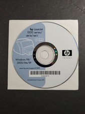 HP LaserJet 1000 Series Vintage 2001 Used Windows 98/2000/Me/XP