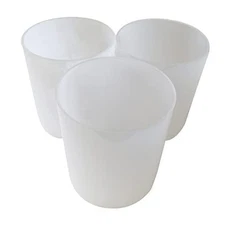  Frosted Plastic Lens Globe for 3 Tier Metal Low Voltage Path Lights 