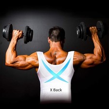 Mens Slimming Body Shaper Vest Chest Compression Shirt Abs Abdomen Slim