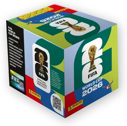 FOR FIFA World Cup 2026 Official Sticker Box – 50 Packs,  US