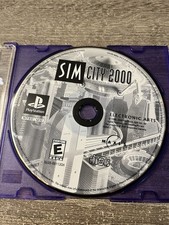 Sim City 2000 (Sony PlayStation PS1) Disc Only Tested