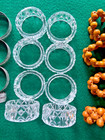 Vintage Napkin Rings 3 Sets of 8 — photo 3