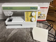 Husqvarna Viking Sewing Machine Sophia W/ Accessories, Manual-From Sweden Works!