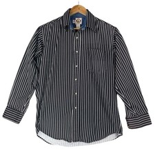 Old El Paso Vintage 90s Western Shirt Men's XL Striped Denim USA Made Americana