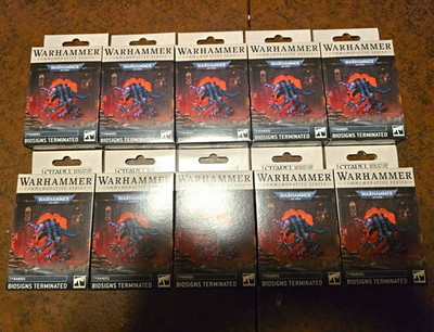 Games Workshop Warhammer 40,000 Tyranids Biovores Mixed Miniatures Lot