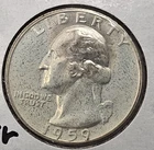 *SILVER* 1959 Proof Washington Quarter - 90% Silver