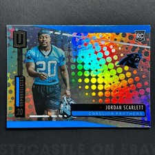 Jordan Scarlett 2019 Panini Unparalleled Rookie #288 Carolina Panthers (RC) 🏈 