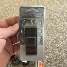 Defiant Wireless Push-Button Doorbell - Battery Operated - Bronze w/ Hardware