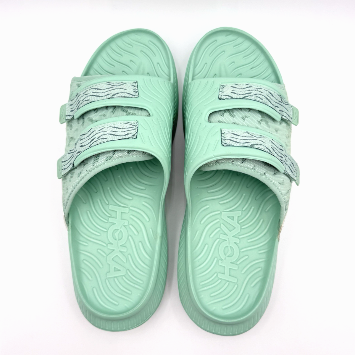Hoka One One Ora Luxe Recovery Slide Sandals Men display picture 1