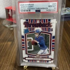 2025 Panini Donruss - Rated Rookies Throwbacks Jaxson Dart #41 (RC)