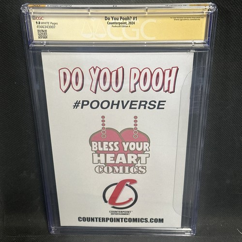 Do You Pooh? World of Warcraft: Wrath of the Lich King CGC SS 9.8 Firmado 4X TD - Imagen 6 de 6