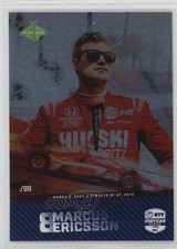 2024 Parkside NTT IndyCar Premier Edition Blue Foil /99 Marcus Ericsson #75 08k5