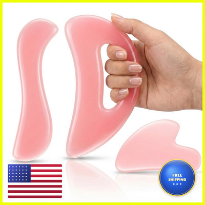 Tophld 3Pcs Muscle Scraper Tools Guasha Tool For Body Scraping Tool Physical