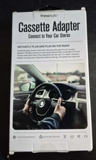 PrimeAudio Cassette Adapter- Connect to Your Car Stereo Brand NEW