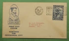 DR WHO 1934 CANADA FDC JACQUES CARTIER ANIV CACHET w29826