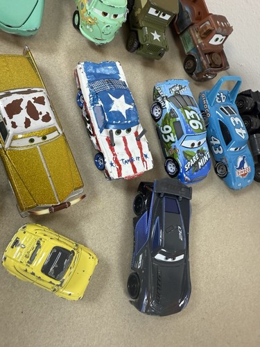 Disney pixar CARS diecast car lot used see photos played with may be broken - Picture 3 of 12
