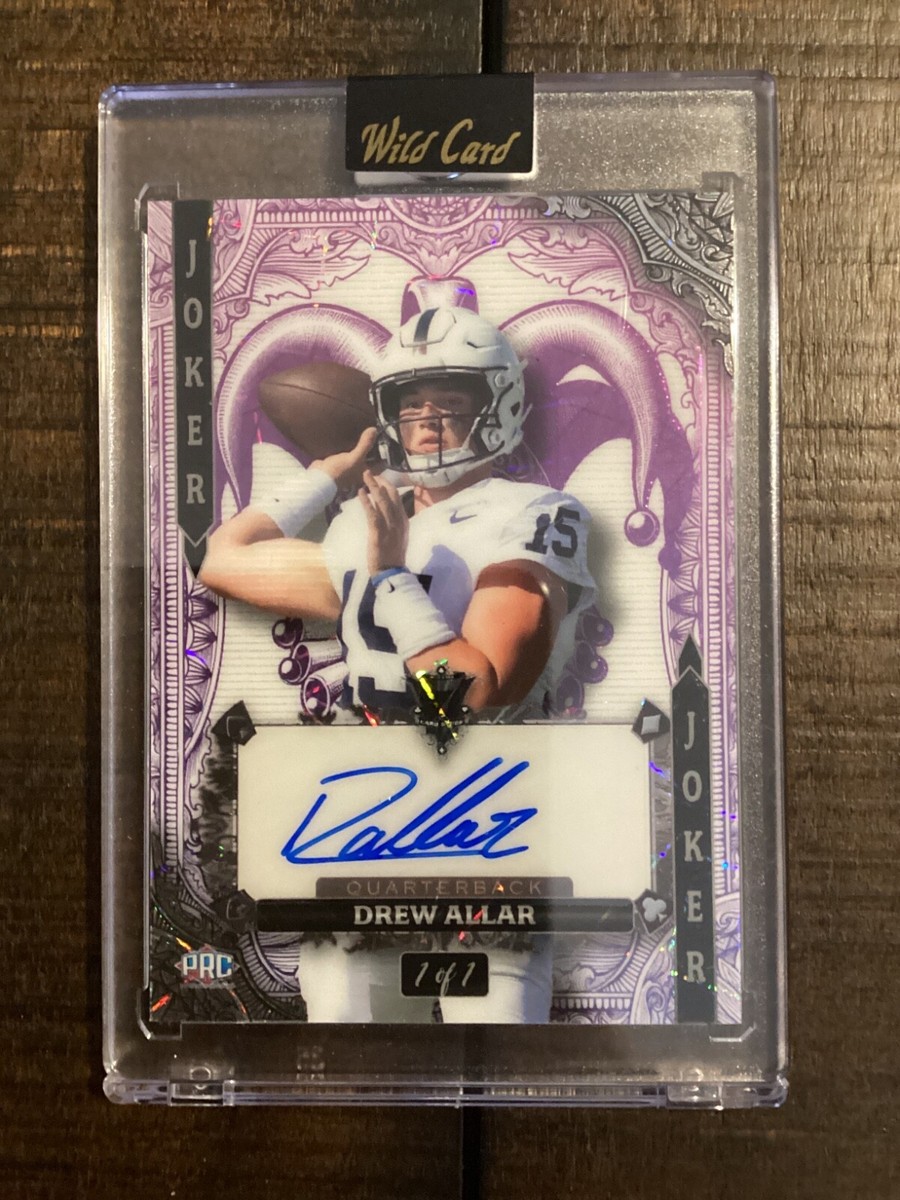Wild Card Drew Allar WA7JW-DA Auto 1/1 | eBay