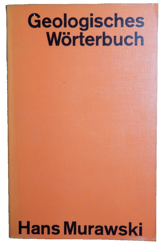 Geologisches Wörterbuch von Hans Murawski - DTV -Verlag, 6. erweiterte Auflage - Bild 1 von 1