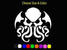 Cthulhu Face Tribal Vinyl Decal Laptop Car Window Sticker Choose Size Color Cthulhu Face Tribal Vinyl Decal Laptop Car Window Sticker Choose Size Color