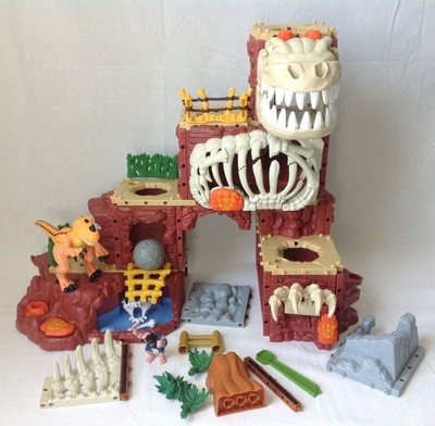 imaginext t rex mountain