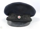 WW1 GERMAN VISOR CAP OFFICER UNIFORM JACKET HAT WW2 US MILITARY VET ARMY ESTATE