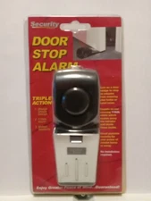 Door Stop Security Alarm Wedge Stopper Portable Home Travel Anti‑Theft