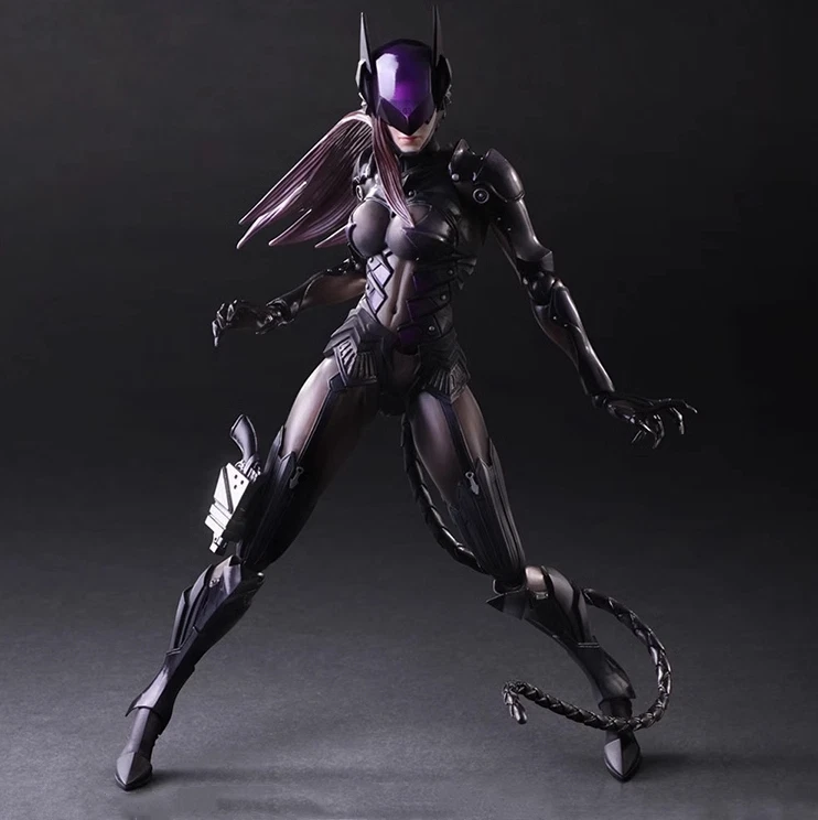 Play Arts Kai Catwoman Tetsuya Nomura Action Figures Accessories Model Boxed Toy - Image 4 of 4
