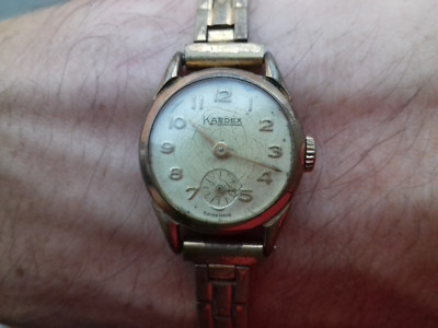 Kardex MECHANICAL HAND-WINDING VINTAGE WATCH SWISS MONTRE COLLECTOR WATCH