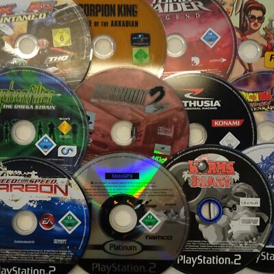 Sony Playstation 2 PS2 Spiele Klassiker PAL Spiel nur Disc zum auswählen