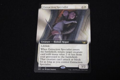 Extraction Specialist Extended Art Streets of New Capenna NM MTG - Picture 1 of 2