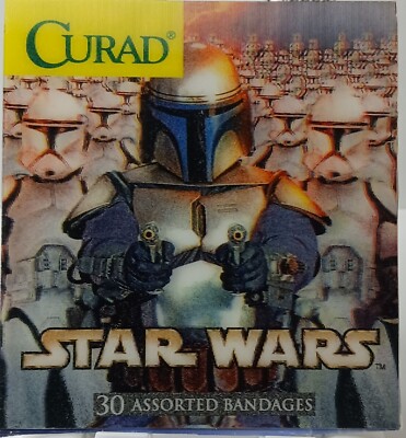 Star Wars: Attack of Clones Jango Fett Curad 3D Hologram Lenticular Card 2002 