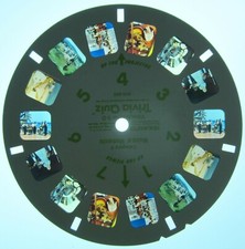 Musical Moments Harp Piano Guitar Bagpipes etc. Trivia Quiz View-Master Reel