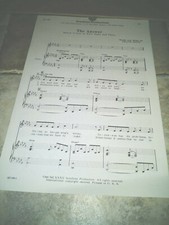 Sheet Music THE ANSWER by Travis Boyd 1985