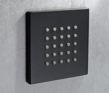 Wall Mounted Faucet Massage 100 100mm Brass Home Spa Square Rainfall Shower 1PCS