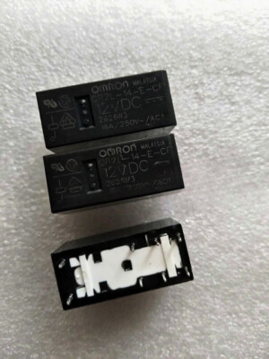 One New Omron G2RL-14-E-CF-12VDC Power Relay 16A 250VAC 6Pin Expedited Shipping